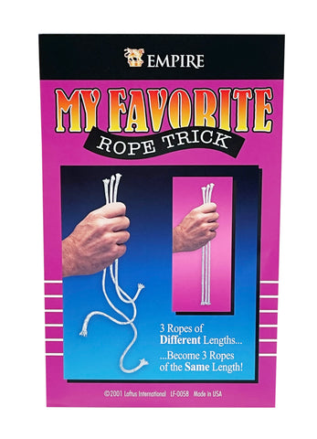 My Favorite Rope Trick