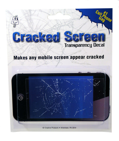 Cracked Phone Screen Decal