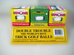 Trick Golf Balls