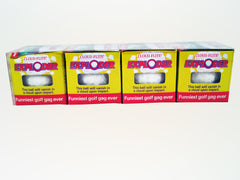 Exploding Golf Balls 4 Pack