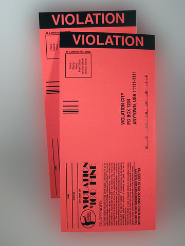 Fake Parking Violation