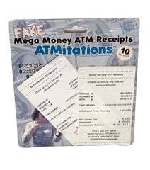 Fake ATM Receipts