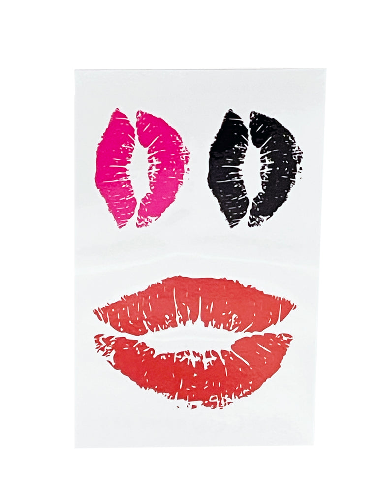 Buy PP TATTOO 1 Sheet Red Lips kiss Temporary Tattoo Stickers Waterproof  Body Arm Tattoo Sticker for Men Women Make up Fake Tattoo Removable Online  at desertcartINDIA
