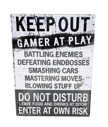 Keep Out-Gamer at Play