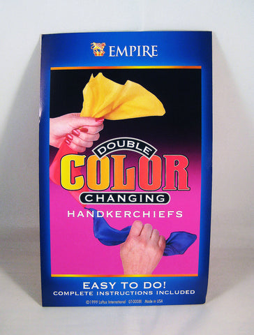 Double Color Changing Handkerchiefs