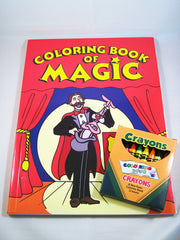 Coloring Book of Magic with Vanishing Crayons