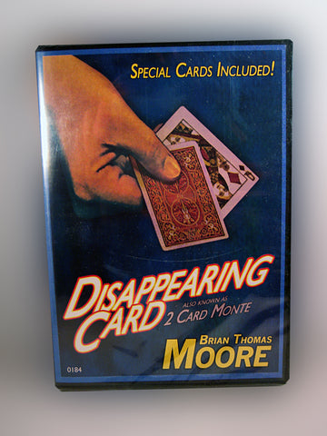 Disappearing Card Instructional DVD 