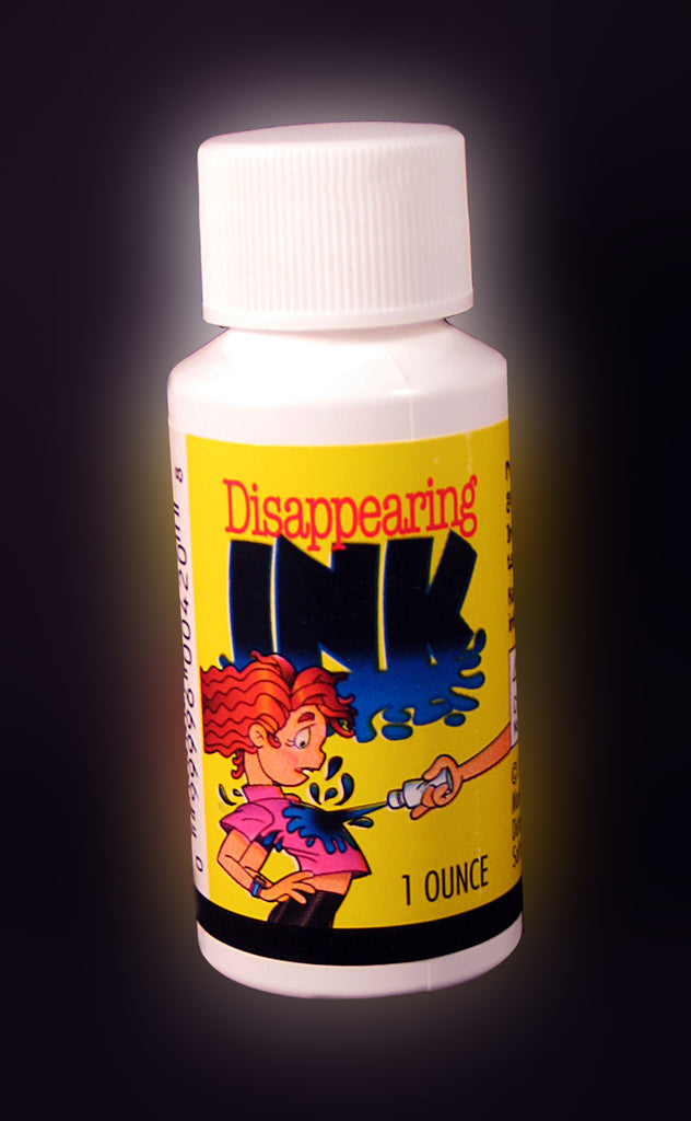Premium Disappearing Ink 4 oz, GoDo Pranks, Online Joke Shop