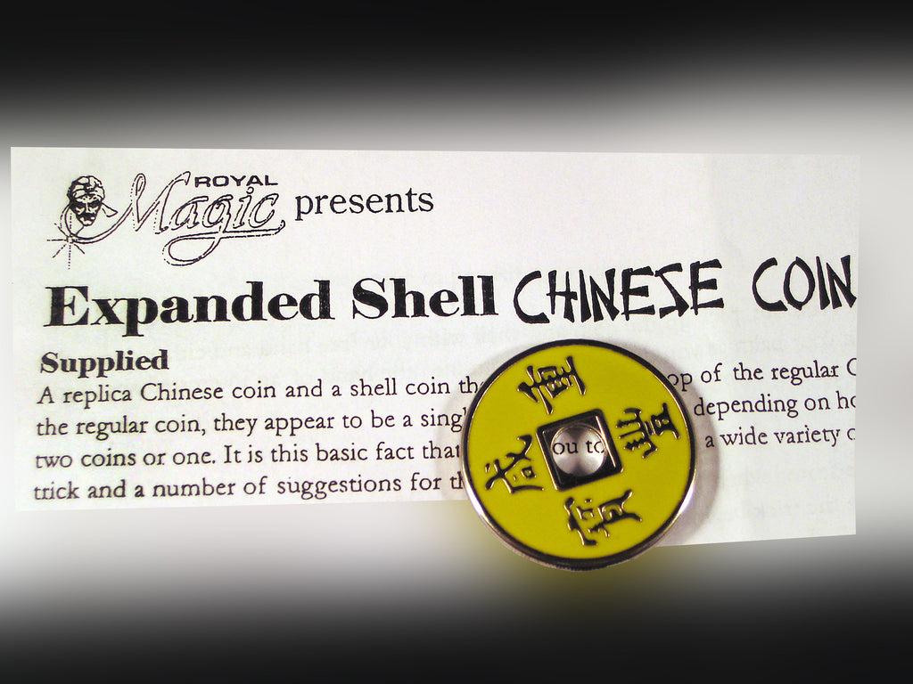 Expanded Chinese Coin and Shell | The One Stop Fun Shop