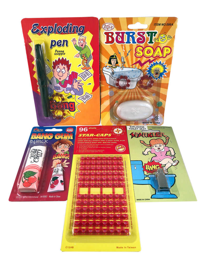 The Exploding Prank Super Set - 5 Pack | The One Stop Fun Shop
