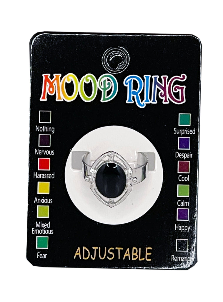 Authentic Adjustable Mood Ring,Smiley Face - Pack of 3