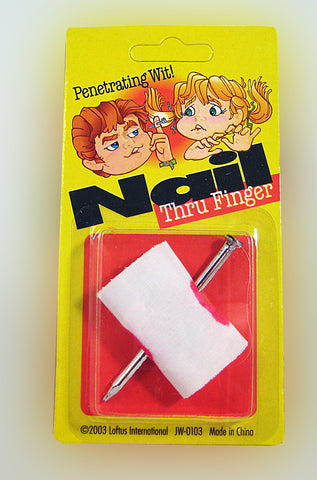 Nail Thru Finger