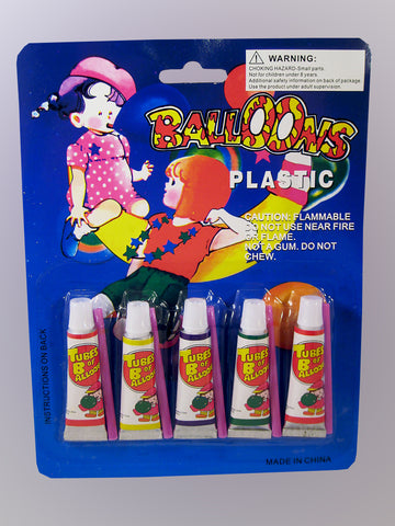 Tubes of Balloons - 5 Pack