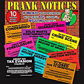 Prank Notices