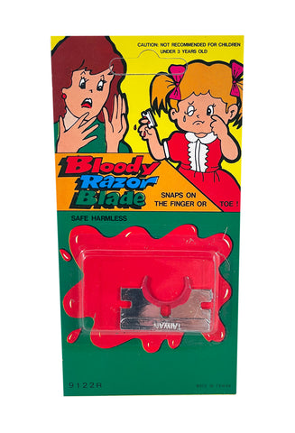 Finger Plane Using Razorblade Razorblade Thru Finger | The One Stop Fun Shop