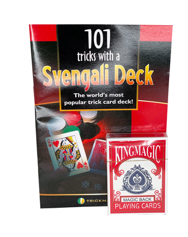 Magic Svengali Deck + 101 Tricks Book