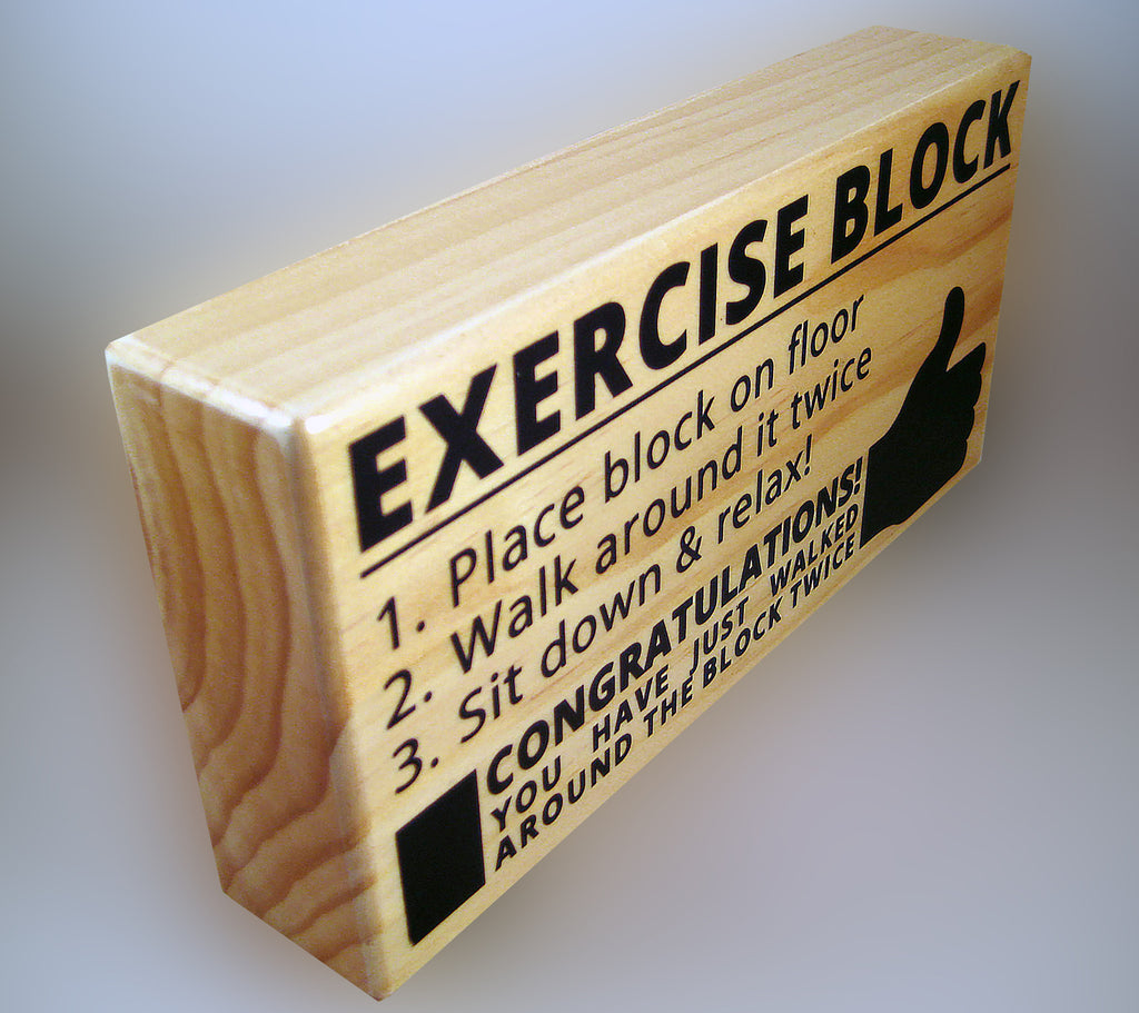 The Exercise Block | The One Stop Fun Shop