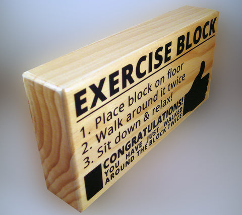 The Exercise Block The One Stop Fun Shop