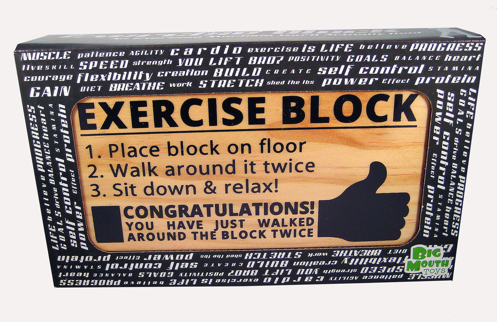 The Exercise Block The One Stop Fun Shop