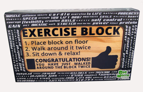 The Exercise Block The One Stop Fun Shop